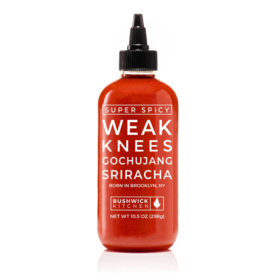 Super Spicy Weak Knees Gochujang Sriracha - Ivory Corner Sriracha Assortment